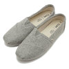 TOMS W Seasonal CLASSICS ALPARGATA 3.0 Duzzle Grey 10014376画像