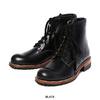 CRIMIE THE LACE UP COMBAT BOOTS BLACK CRA1-FWLT-BT01画像