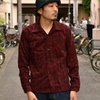 STYLE EYES CORDUROY L/S SPORTS SHIRT GRADATION SQUARE SE28262画像