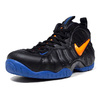 NIKE AIR FOAMPOSITE PRO "KNICKS" BLACK/BATTLE BLUE/TOTAL ORANGE 624041-010画像