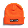 APPLEBUM Logo Knit Cap NEON ORANGE画像