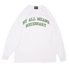 KROD BY ALL MEANS NECESSARY L/S TEE WHITE画像