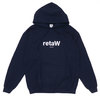 Fragment Design × retaW Circle Logo Hoodie NAVY画像