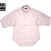 IKE BEHAR MF1301 L/S B.D OXFORD SHIRTS WITHOUT FLAP pink画像