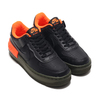 NIKE W AF1 SHADOW SE BLACK/BLACK-HYPER CRIMSON-CARGO KHAKI CQ3317-001画像