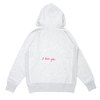 RHC Ron Herman × Champion I Love You Reverse weave Hoodie GRAY画像