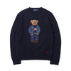 POLO RALPH LAUREN DENIM BEAR-LONG SLEEVE-SWEATER画像