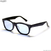 CLUCT 鯖江 SUNGLASSES (BLACK / LT.BLUE LENS) 02976画像