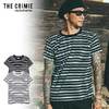 CRIMIE BORDER POCKET T-SHIRT CR01-02L1-CS05画像