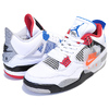 NIKE AIR JORDAN 4 RETRO SE WHAT THE 4 white/military blue-fire red CI1184-146画像