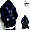 VIRGO CROSS ZIP HOODIE VG-SWT-125画像