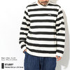 STUSSY Printed Stripe L/S Crew 1140161画像