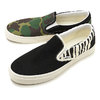 VANS MISMATCH CLASSIC SLIP-ON ZEBRA/CAMO VN0A4U38WS8画像