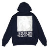 ON AIR Fairness 9oz Hoodie NAVY画像