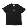 adidas REF/MET TEE BLACK/LUSH BLUE FS7346画像