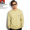 BEN DAVIS BASIC POCKET L/S TEE -BEIGE- C-9780030画像