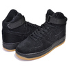 NIKE AIR FORCE 1 HI LV8 (GS) black/black-gum light brown 807617-002画像