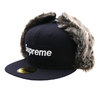 Supreme 19FW Earflap New Era NAVY画像