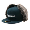 Supreme 19FW Earflap New Era DARK GREEN画像