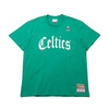 Mitchell & Ness Old English T-Shirts - BOS.Celtics GREEN SSTEEF18024-BCE画像