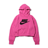 NIKE AS W NSW ICN CLSH FLC HOODIE COSMIC FUCHSIA CJ2035-691画像