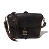 vasco LEATHER POSTMAN MINI SHOULDER BAG BLACK (TYPE-1) VS-249L画像