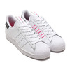 adidas SUPERSTAR FOOTWEAR WHITE/CORE BLACK/SHOCK PINK FW2818画像