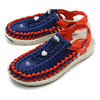 KEEN M UNEEK FLAT Blue Depths/Firey Red 1023064画像