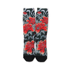 UBIQ “IREZUMI” SOCKS (BOTAN) Designed by Ichibay BLACK UB19-S010画像