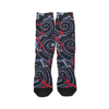 UBIQ “IREZUMI” SOCKS (RAIUN) Designed by Ichibay BLACK UB19-S009画像