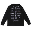 Yohji Yamamoto × NEW ERA 20SS L/S Cotton Tee BLACK画像