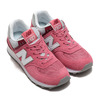 new balance WL574SOR ROSE RED画像