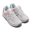 new balance WL574SOT LIGHT GRAY/PINK画像