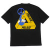 Palace Skateboards 20SS TRI-SMILER T-SHIRT BLACK画像