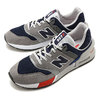 new balance MS997LOQ GRAY/NAVY画像