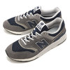 new balance CM997HAX GRAY/NAVY画像