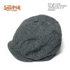 SUGAR CANE 9oz. BLACK COVERT APPLEJACK CAP SC02625画像