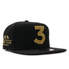 CHANCE THE RAPPER CHANCE 3 GRAMMY NEW ERA CAP BLACK画像