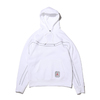 JORDAN BRAND AS M J LGC AJ5 PO HOODIE WHITE/UNIVERSITY RED CU1669-100画像