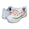 SKECHERS D LITES-SUMMER FIESTA WHITE/MULTI 149015-WMLT画像