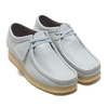 Clarks Wallabee Light Blue Combi 26148595画像