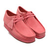 Clarks Wallabee Bright Pink Sde 26147300画像