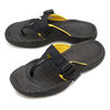 KEEN M SOLR TOE POST Black/Gold 1022504画像