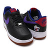 NIKE AIR FORCE 1 07 LE BLACK/PSYCHIC PURPLE CQ7506-084画像