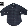 IKE BEHAR MF1301N2 L/S B.D OXFORD SHIRTS blackwatch画像