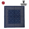 WAREHOUSE Lot 5228 SELVEDGE BANDANA B柄(DOUBLE CIRCLE)画像