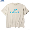 RADIALL LOGOTYPE - CREW NECK T-SHIRT S/S (SNOW WHITE)画像