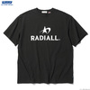 RADIALL LOGOTYPE - CREW NECK T-SHIRT S/S (INK BLACK)画像