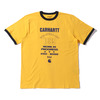 Carhartt S/S RINGER 1889 T-SHIRT YELLOW I027716-08P90画像