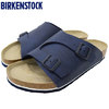 BIRKENSTOCK ZURICH BIRKO-FLOR Desert Soil Blue 1015520画像